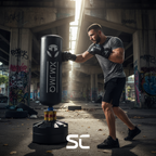 Sac de Frappe sur Pied – Autoportant & Stable | Gants Offerts