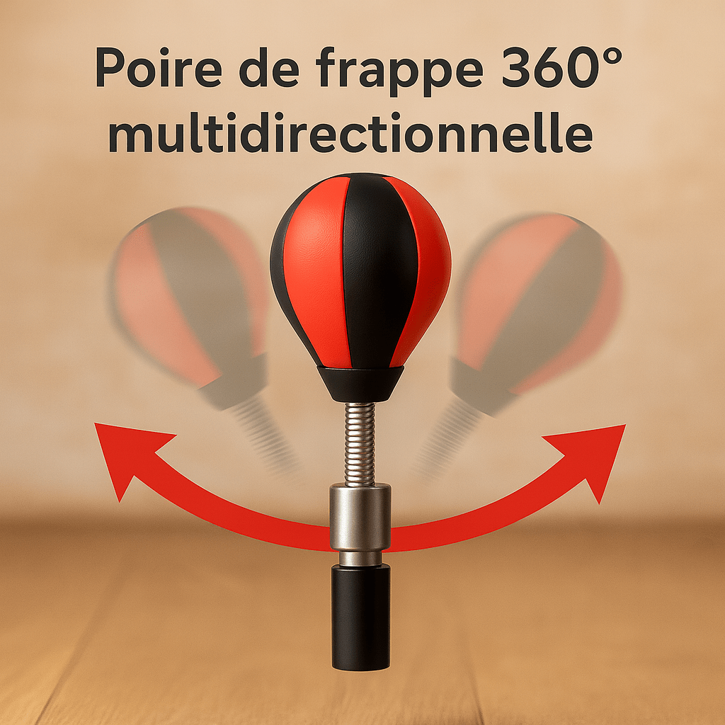 Punching - ball 3 - en - 1 Ajustable 165 - 190 cm – Avec bras - Strikearm - Strikecorner