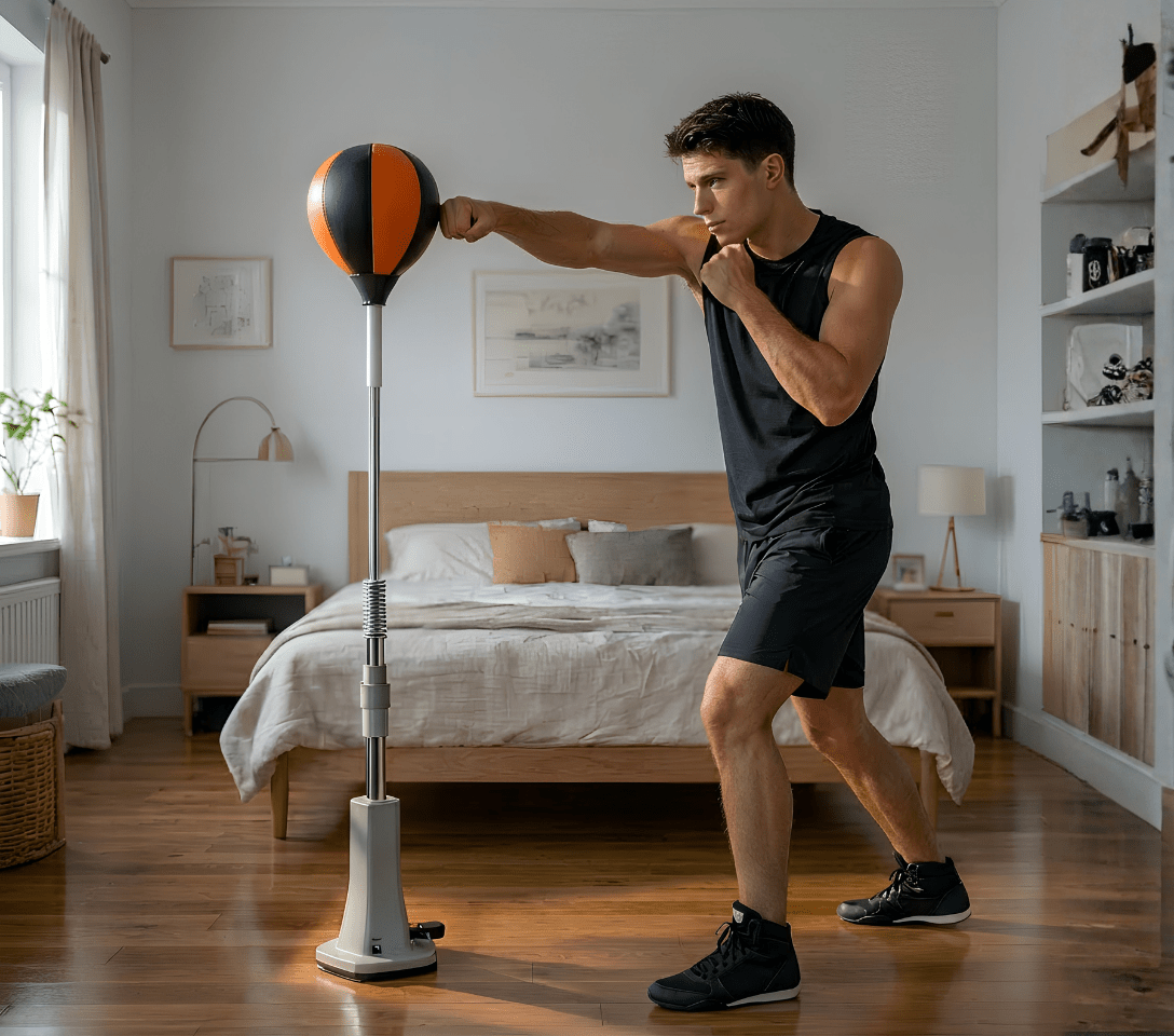 Punching - ball à ventouse PROHIT – Réglable 100→175 cm – Enfant & Adulte - Strikecorner