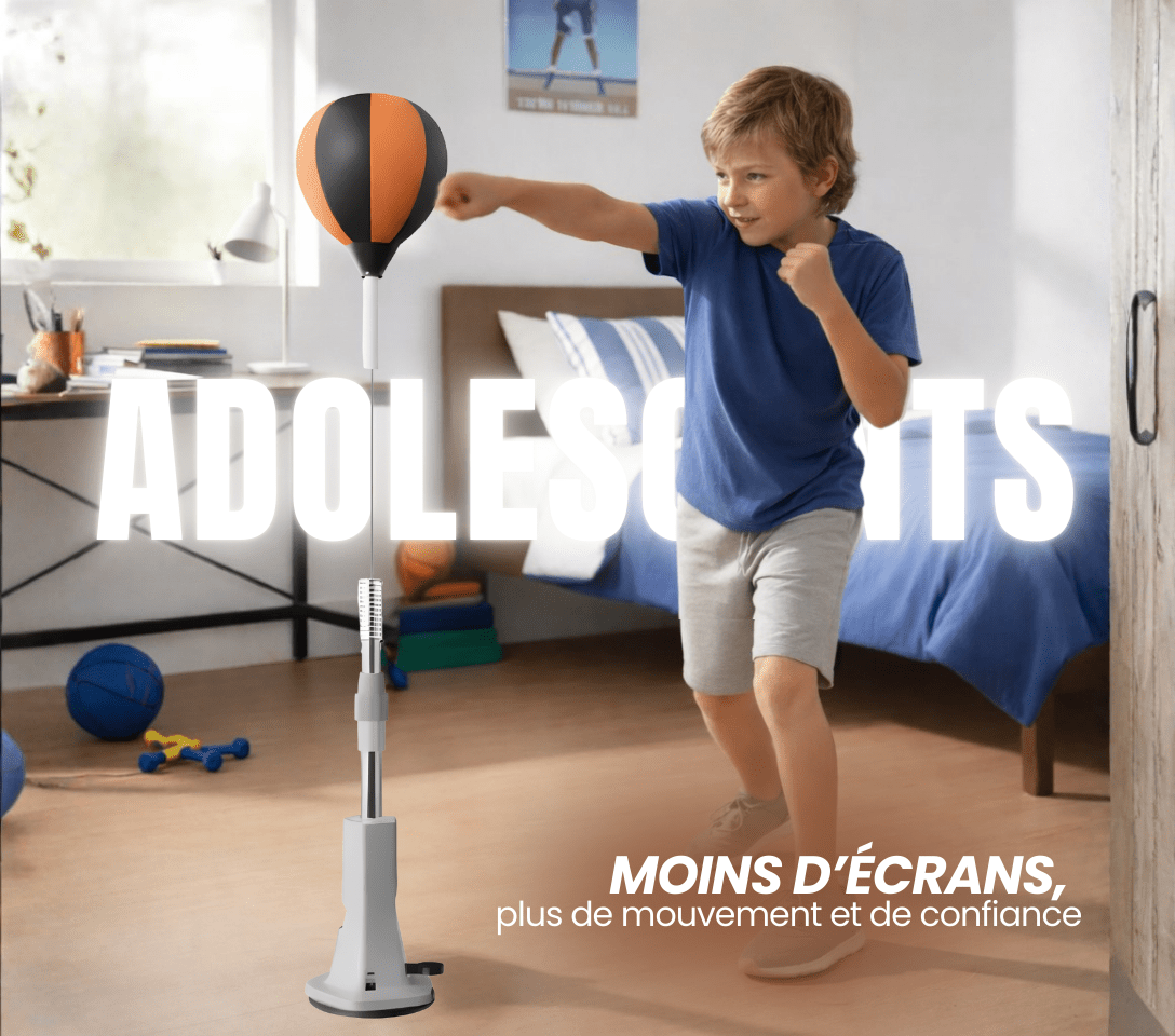 Punching - ball à ventouse PROHIT – Réglable 100→175 cm – Enfant & Adulte - Strikecorner