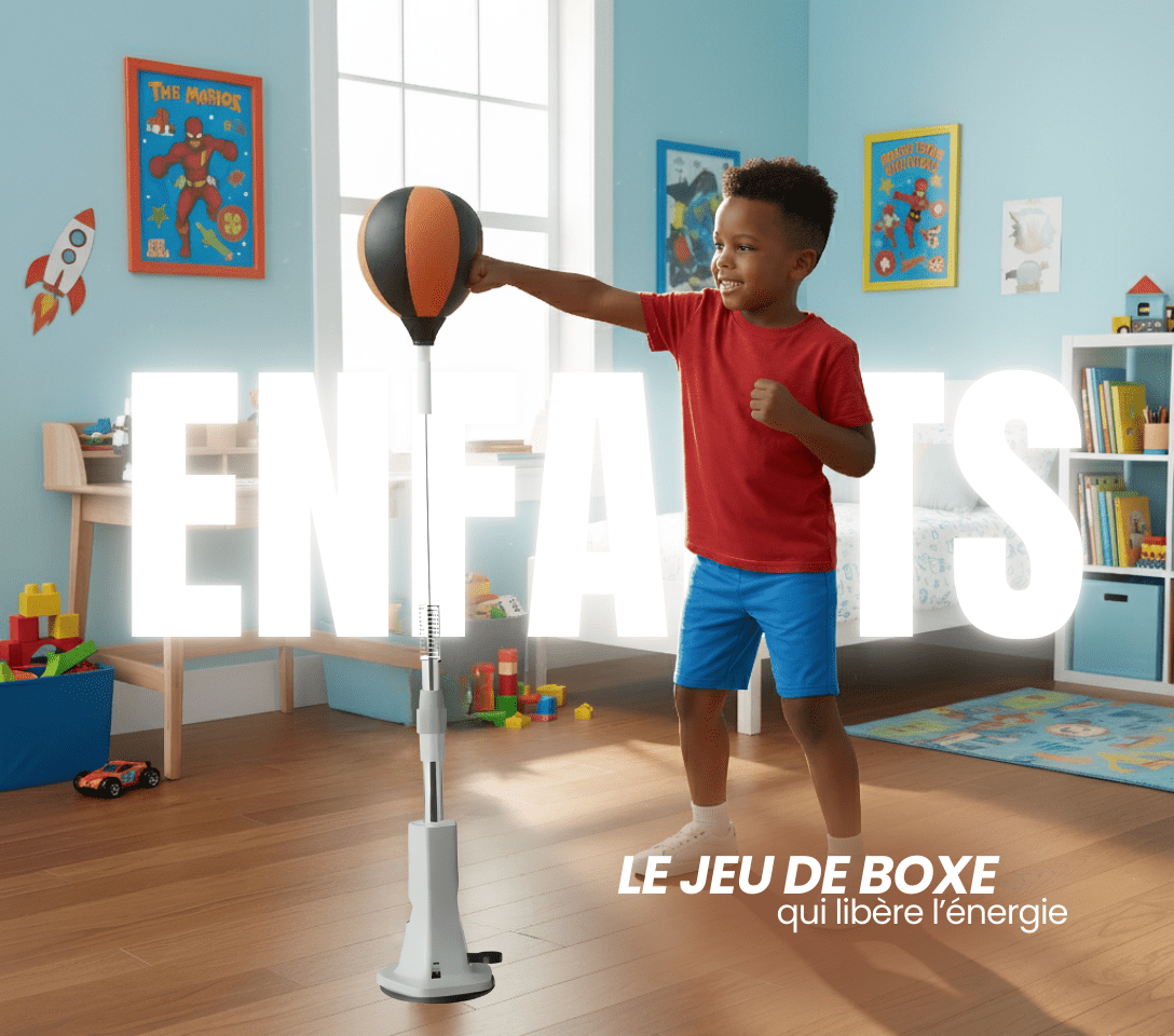 Punching - ball à ventouse PROHIT – Réglable 100→175 cm – Enfant & Adulte - Strikecorner