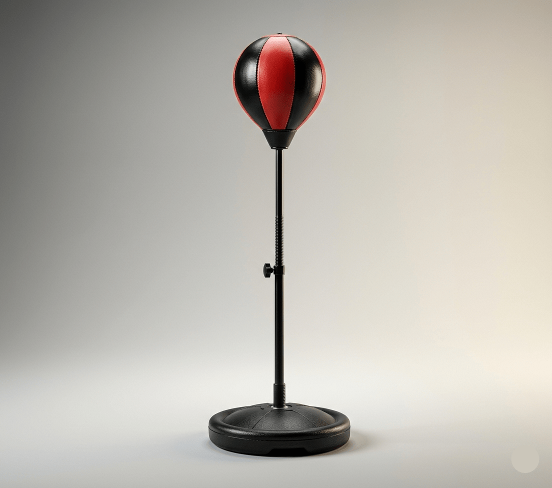 Punching - ball Enfant STRIKEJUNIOR — Réglable 70→105 cm — Socle stable à ressort bas - Strikecorner