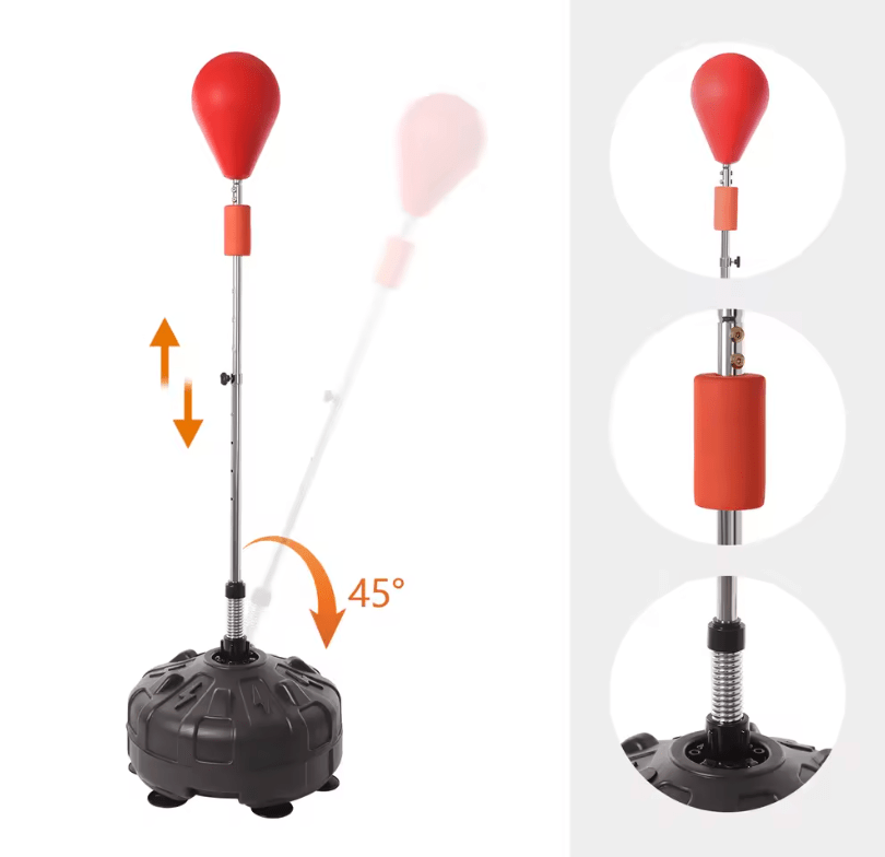 Punching - ball TITAN (6 ventouses) — Enfant & Adulte – Dès 6 ans - Strikecorner